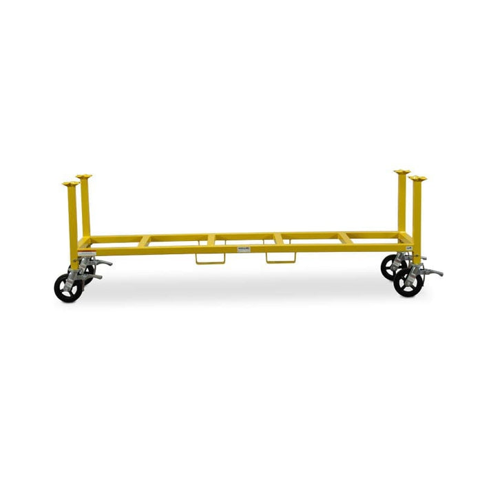 American Cart 8′ Flat Hose Storage Rack – 33″ Legs - Backyard Provider