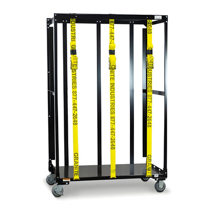 American Cart Oversize Milk Crate Storage Rack