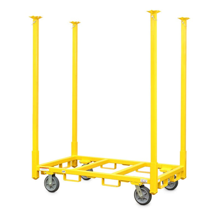 American Cart Warehouse Rack with 72 in legs and 8 in casters - Backyard Provider