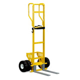 American Cart Tall Fork Hand Truck with Looped Handles – Dual Wheel - Backyard Provider