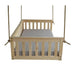 A&L Furniture Versaloft Mission Style Hanging Day Bed with Ropes - Twin & Full Size - Pine