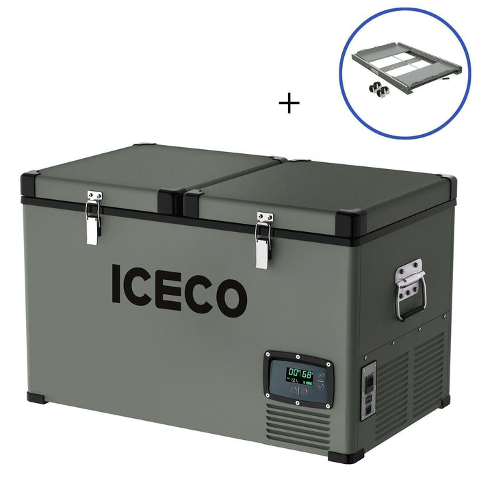 68.6QT VL65 Dual Zone Portable Fridge Combo | ICECO