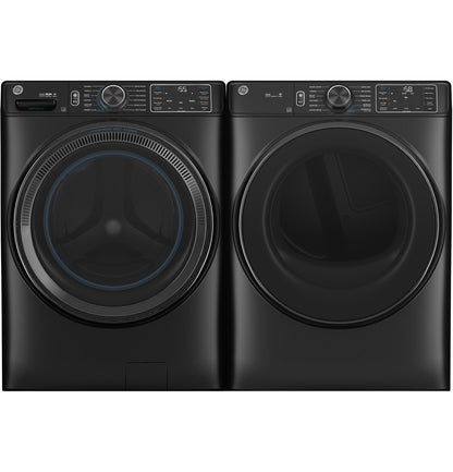 GE 5.0 cu. ft. Smart Front Load Washer, SmartDispense, UltraFresh Vent, OdorBlock, Sanitize + Allergen – GFW655SPVDS-KT