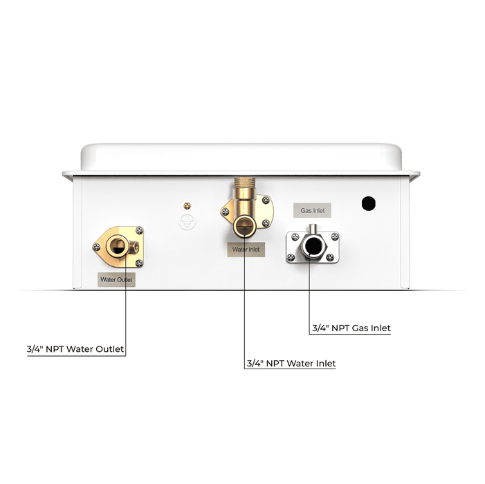 Eccotemp Builder Grade 6.0 GPM Indoor Liquid Propane Tankless Water Heater Manufacturer RFB 6GB-ILP