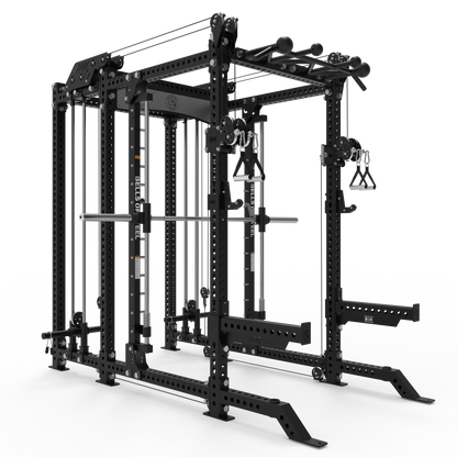 Bells Of Steel Smith Machine Rack - 6-Post with Kraken - Manticore (3" x 3", 1" Holes) - MTC-03-STKKRK-SMTH