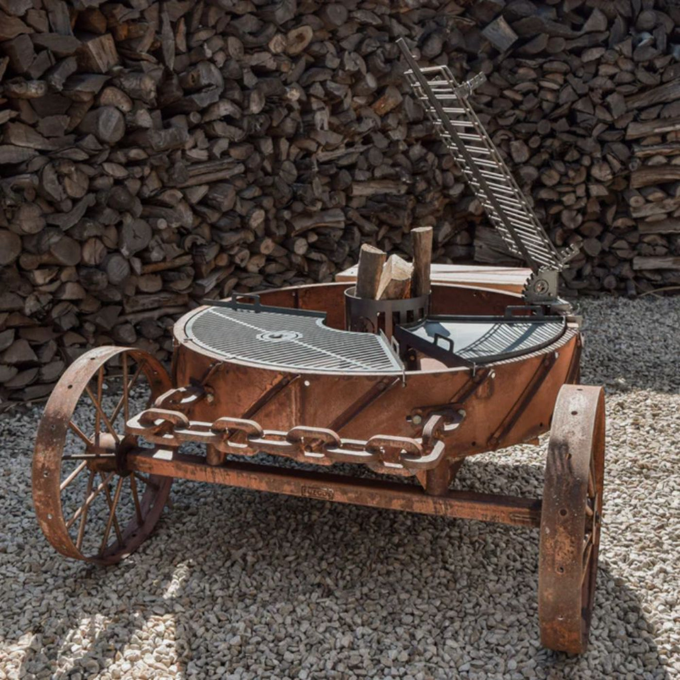 Fogues TX Odin Open Fire Argentine Wood and Charcoal Grill - CMBODN