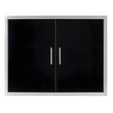 Wildfire 38x24 Inches Double Access Door - WF-DDR3824-BSS