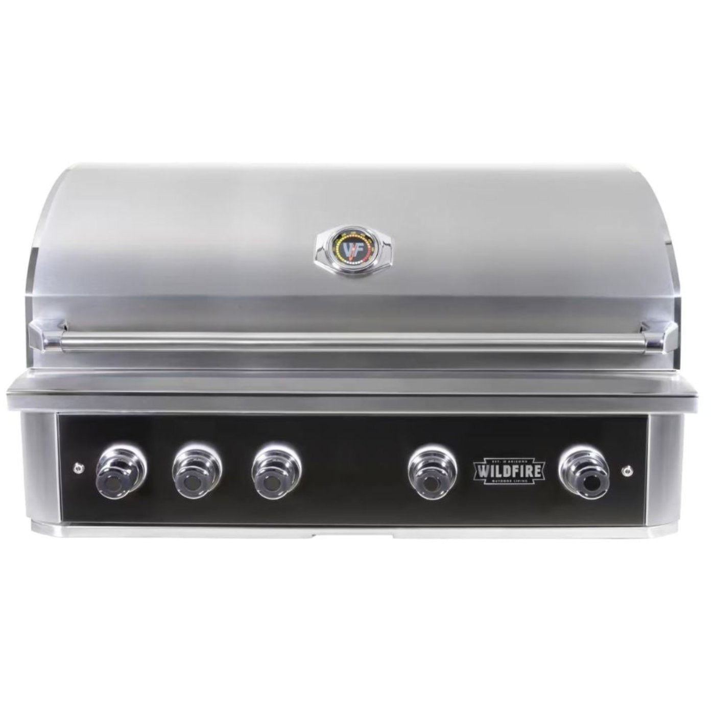 Wildfire Ranch PRO 42-Inch Black Built-in Gas Grill - WF-PRO42G-RH-LP