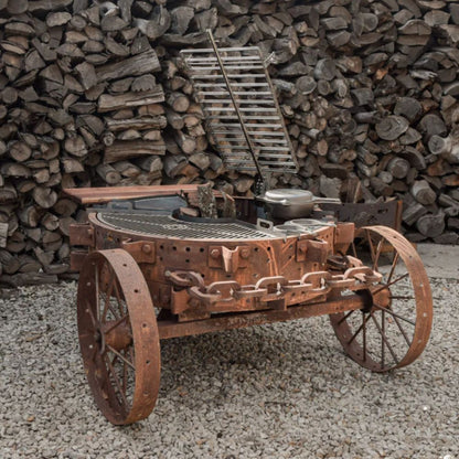 Fogues TX Rodeo Open Fire Argentine Wood and Charcoal Grill - CMBFLK