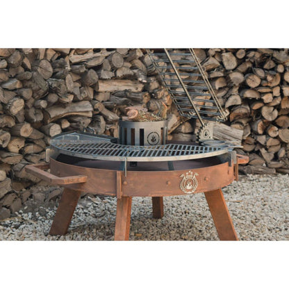 Fogues TX Ram 120 Open Fire Argentine Charcoal Grill - FJL-RAM-003