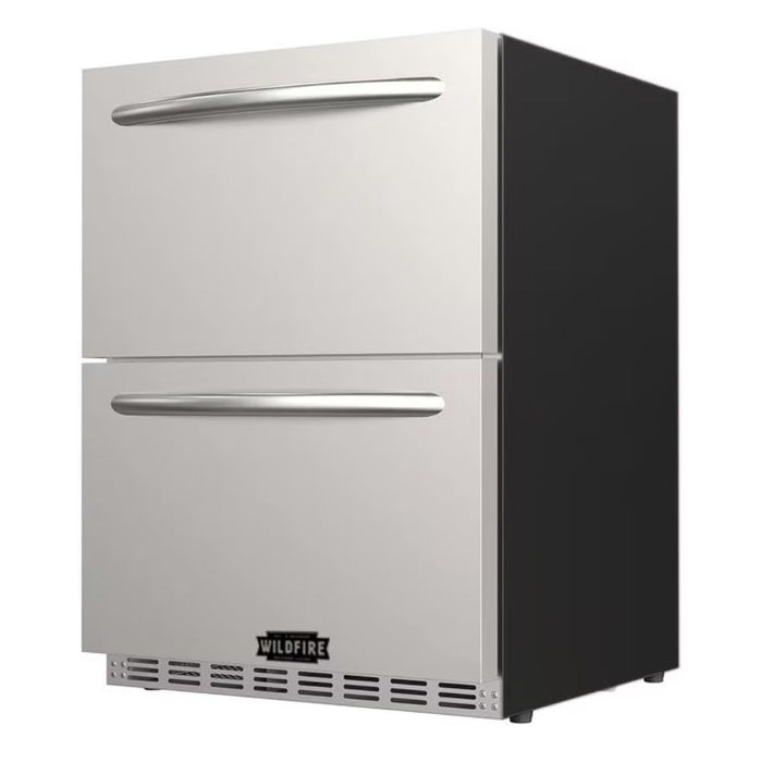 Wildfire 24-Inch Dual Drawer Compact Fridge - WFRDD-24