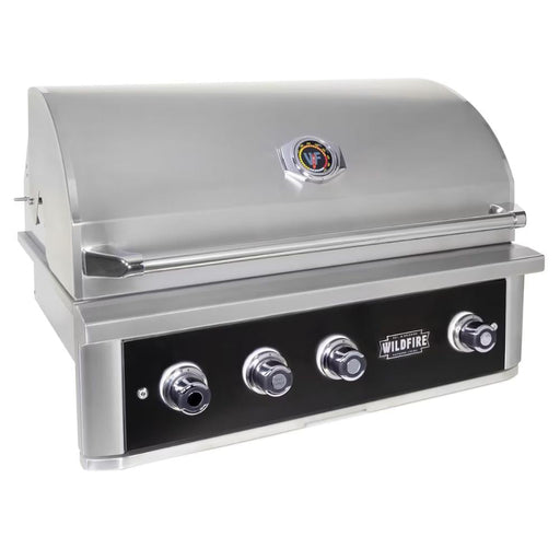 Wildfire Ranch PRO 36-Inch Black Built-in Gas Grill - WF-PRO36G-RH-LP