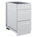 Broil King Stainless Steel 3 Drawer Cabinet - 802500