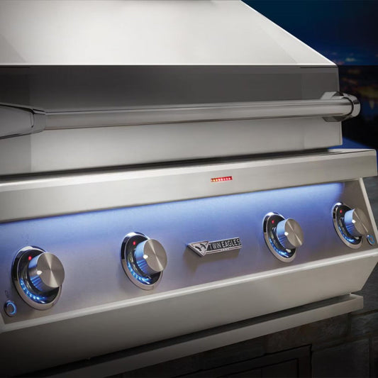 Twin Eagles 42" Eagle One With Infrared Rotisserie & Sear Zone - Built-in Gas Grill - TE1BQ42RS-L