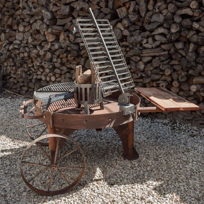 Fogues TX Alamo 120 Open Fire Argentine Wood and Charcoal Grill - FJL-ALA-003