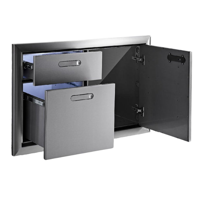 Lynx Stainless Steel 42-Inch Door & Double Drawer Combo - LSA42-4