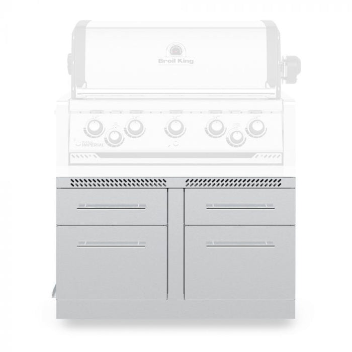 Broil King Stainless Steel 5 Burner Cabinet - 806600