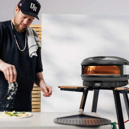 Gozney Off-Black Arc XL Outdoor Propane Gas Freestanding Pizza Oven Bundle - GAPOBUS1624 | AA1786 | AD1775 | DELANTALGW