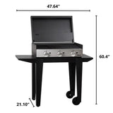 Bosca Block 750 Freestanding Gas Grill - BOSCAPARGAS750