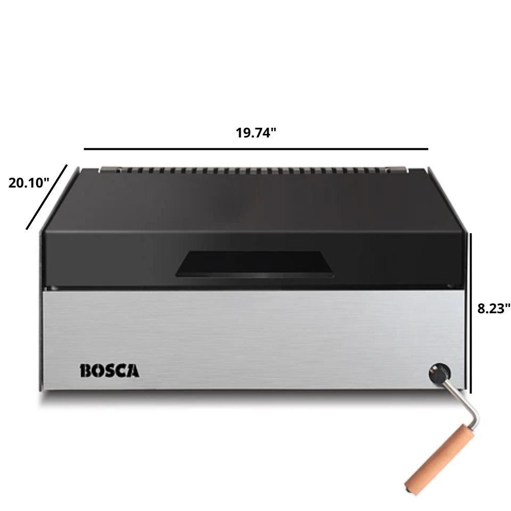 Bosca Block 500 - 20 Inch Built In Wood Fired Grill - BOSCAPAR500