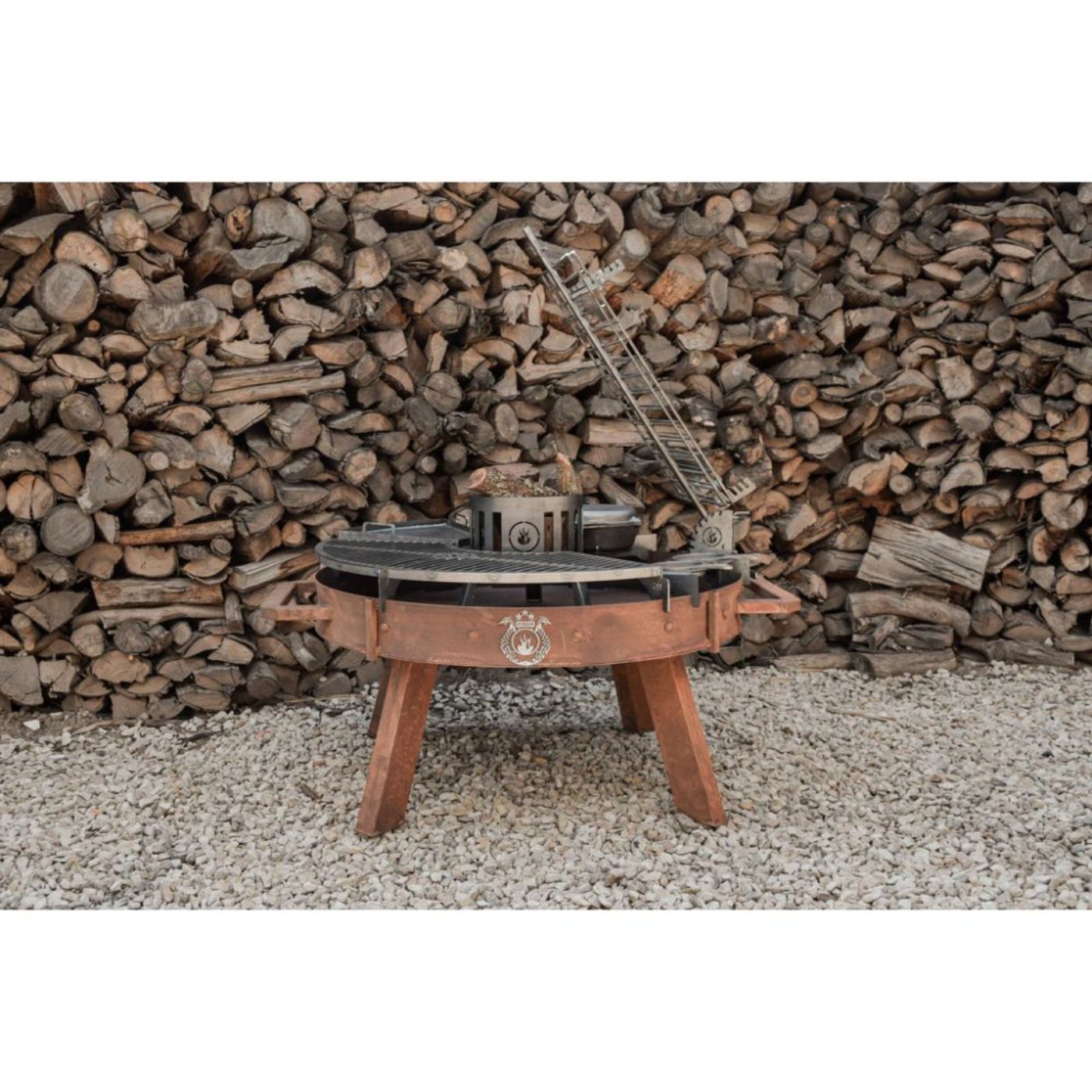 Fogues TX Ram 120 Open Fire Argentine Charcoal Grill - FJL-RAM-003