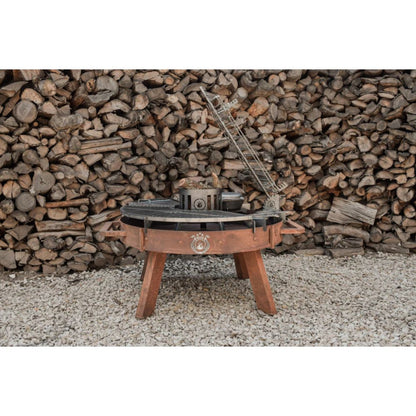 Fogues TX Ram 120 Open Fire Argentine Charcoal Grill - FJL-RAM-003