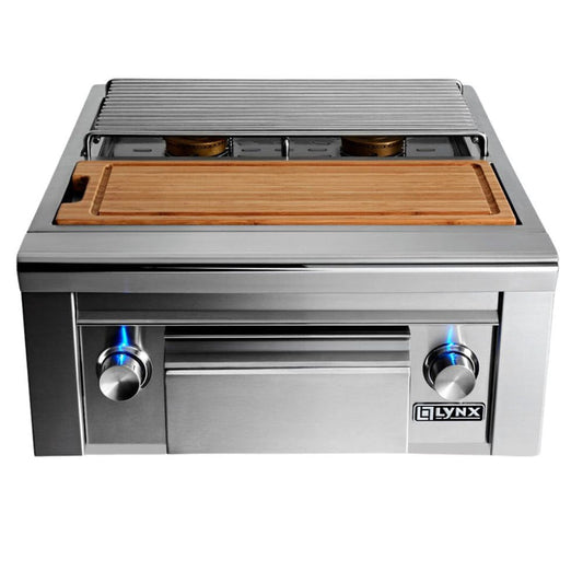 Lynx Built-in Gas Double Side Burner With Cutting Board - LSB2PC-1-LP