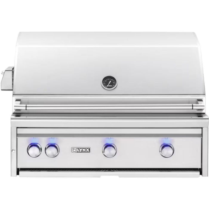 Lynx L36R-3 Professional 36-Inch Built-in Gas Grill with Rotisserie - L36R-3-LP