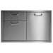 Lynx Professional 30-Inch Double Drawer & Slide Out Trash Bin - LTA30