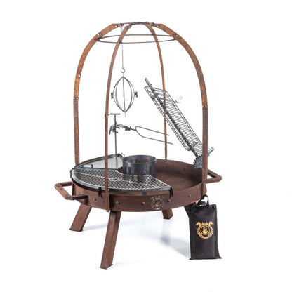 Fogues TX Ram 120 Pro Open Fire Argentine Charcoal Grill - FJL-RAM-103