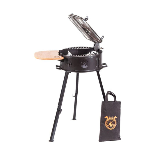Fogues TX Cowboy Portable Open Fire w/ Grill and Rack - FJL-COW-001