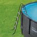 Summer Waves P4A01648B Elite 16ft x 48in Above Ground Frame Swimming Pool Set - 253243