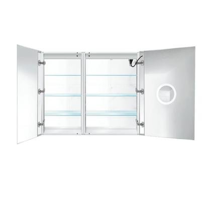 Krugg Svange 4236R 42" X 36" LED Bi-View Medicine Cabinet with Dimmer & Defogger SVANGE4236R