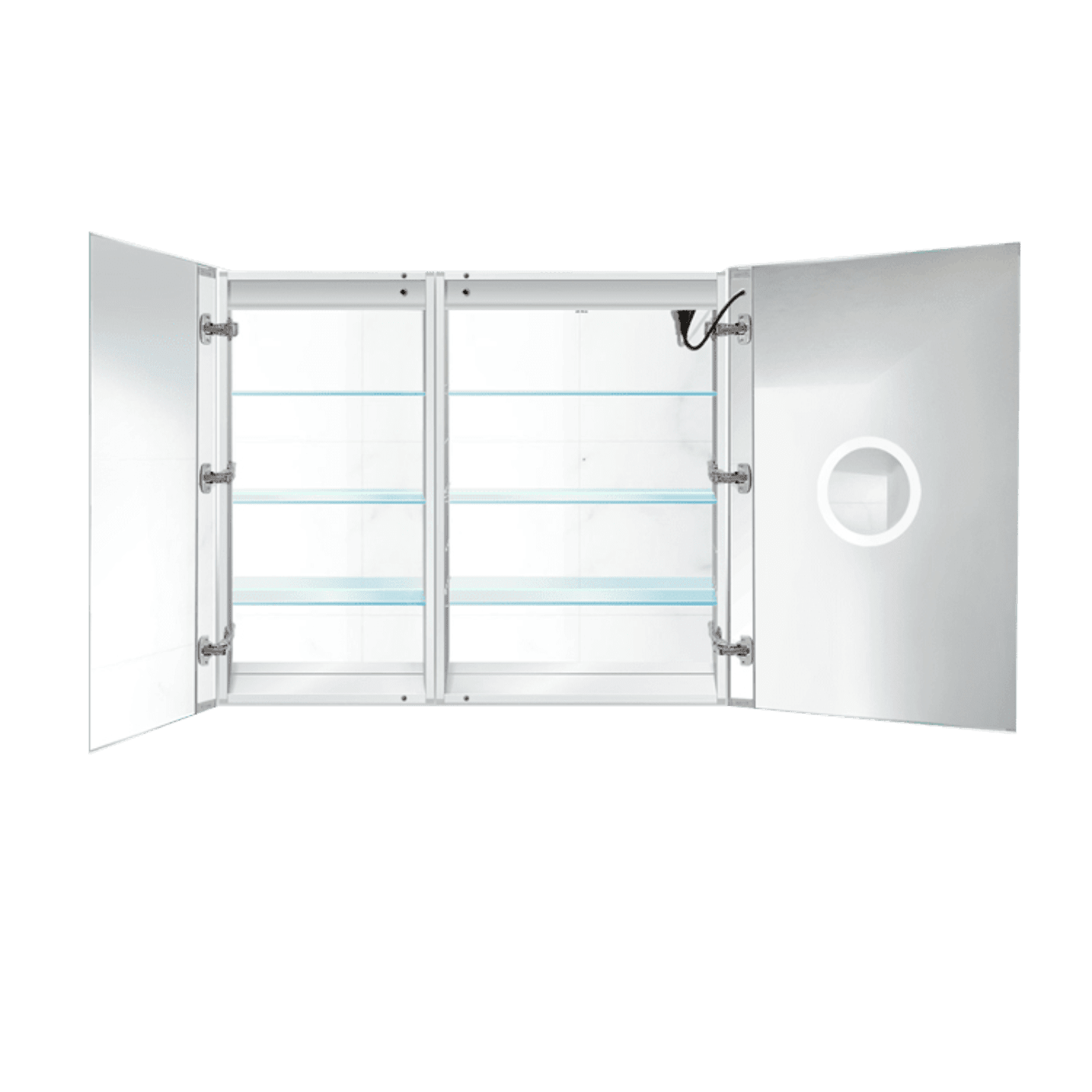 Krugg Svange 4236R 42" X 36" LED Bi-View Medicine Cabinet with Dimmer & Defogger SVANGE4236R