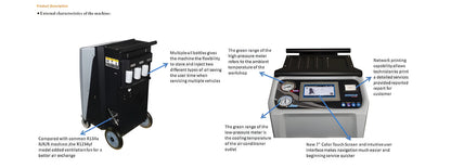 Katool Fully Automatic Recovery, Recycle & Recharge DUAL AC2100 Machine R-1234YF - R-1234YF
