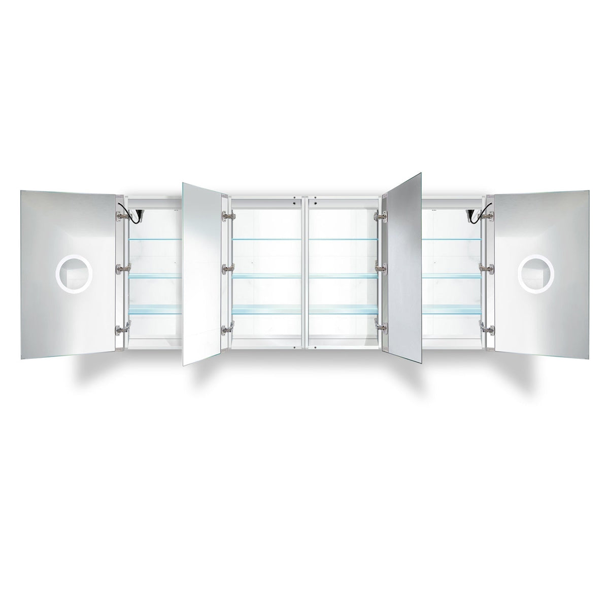 Krugg Svange 8436DLLRR 84″ X 36″ LED Medicine Cabinet with Dimmer & Defogger SVANGE8436DLLRR