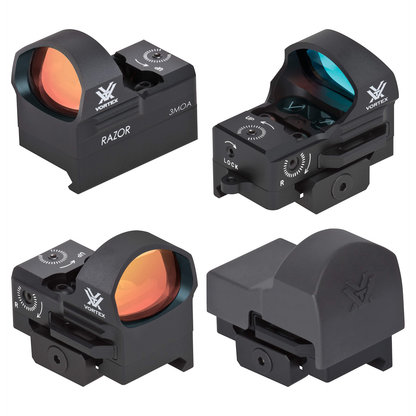 Vortex Optics Razor Red Dot Sight, 3 MOA Dot RZR-2001 with Free Hat and Wearable4U Bundle - RZR-2001_Hat-CD