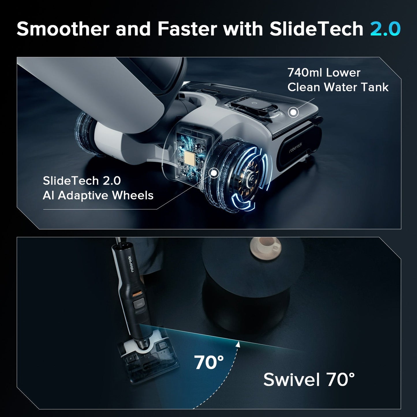 Roborock F25 Combo & F25 ACE Combo Wet and Dry Vacuum Cleaner - RR-F25Combo-M1