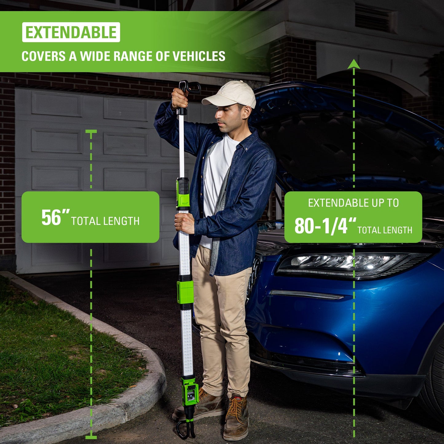 Greenworks 24V Cordless Battery 5-pc Car Care Combo Kit w/ 2.0Ah and 4.0Ah Batteries & (2) Chargers - 1358702-VK