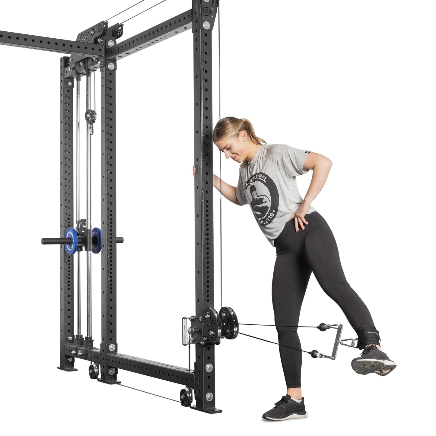Bells Of Steel Kraken Rack Attachment for 6 Post Manticore Racks (Single Side) - 6P30-84H-PLAT-KRAKEN-MTC-SET