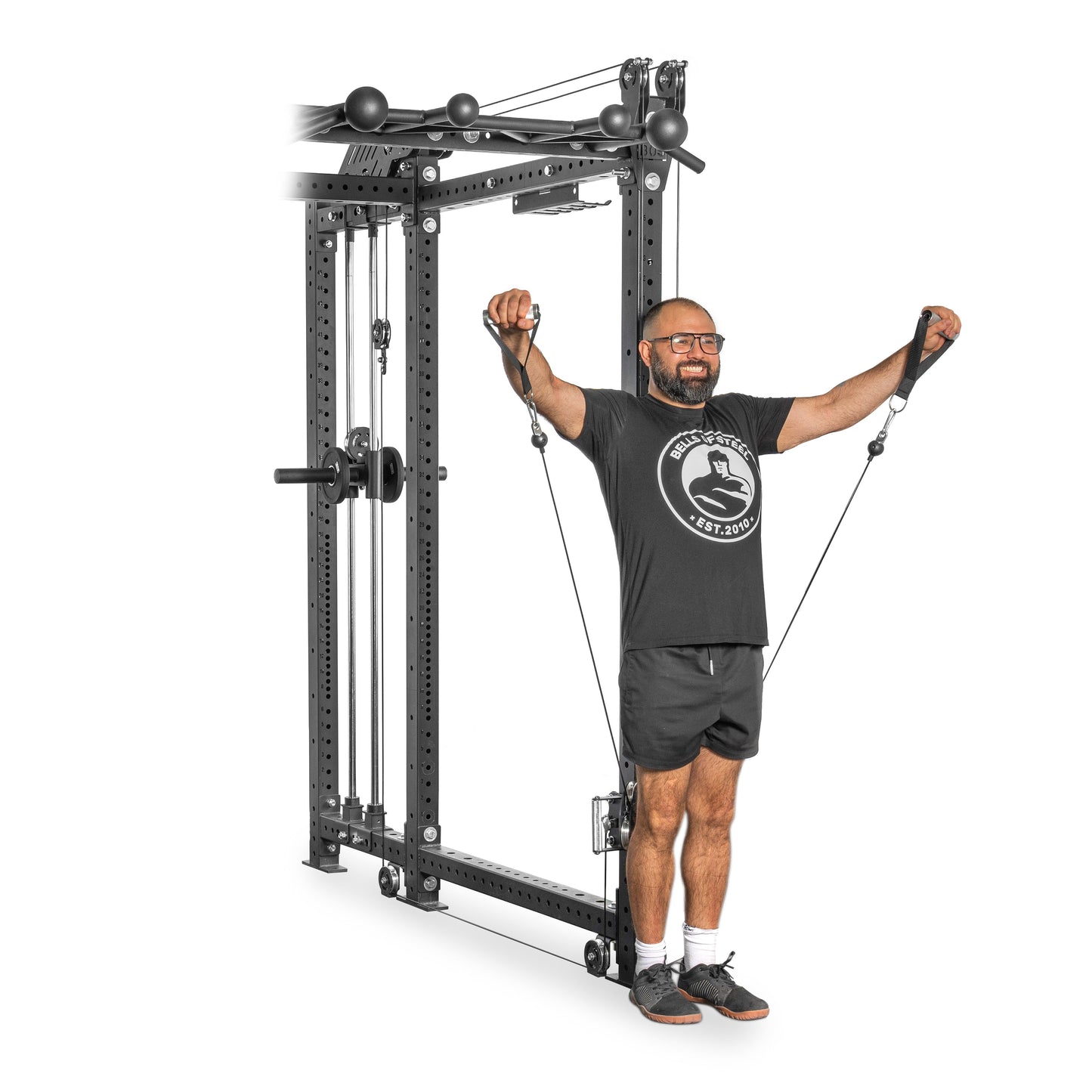 Bells Of Steel Kraken Rack Attachment for 6 Post Manticore Racks (Single Side) - 6P30-84H-PLAT-KRAKEN-MTC-SET
