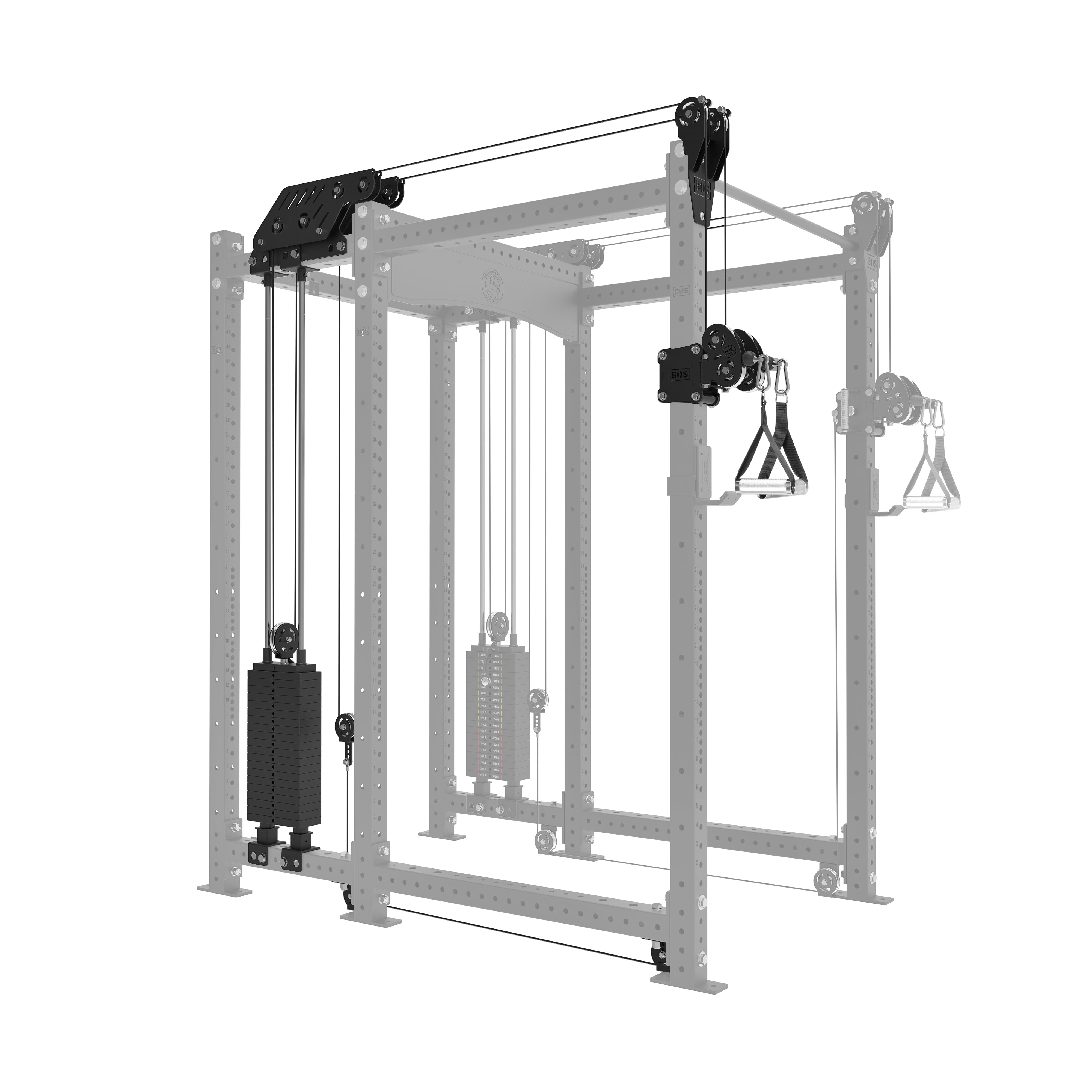 Bells Of Steel Kraken Rack Attachment for 6 Post Manticore Racks (Single Side) - 6P30-84H-PLAT-KRAKEN-MTC-SET