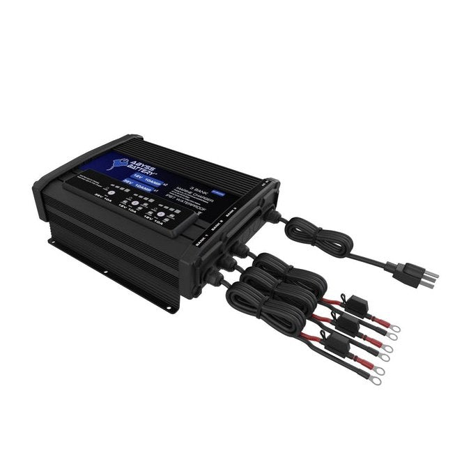 Abyss Batter 3 Bank 12v/36v On-Board Marine Battery Charger - AB-CRG-12V/36V