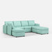 LINSY HOME RUBIK I 6 Seats with 3 Ottomans - US-LH-SPF-Sofa-S900-A11-63-0-00 Price