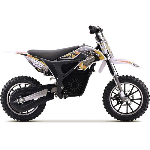 MotoTec 36v 790w Demon Electric Dirt Bike Lithium Orange