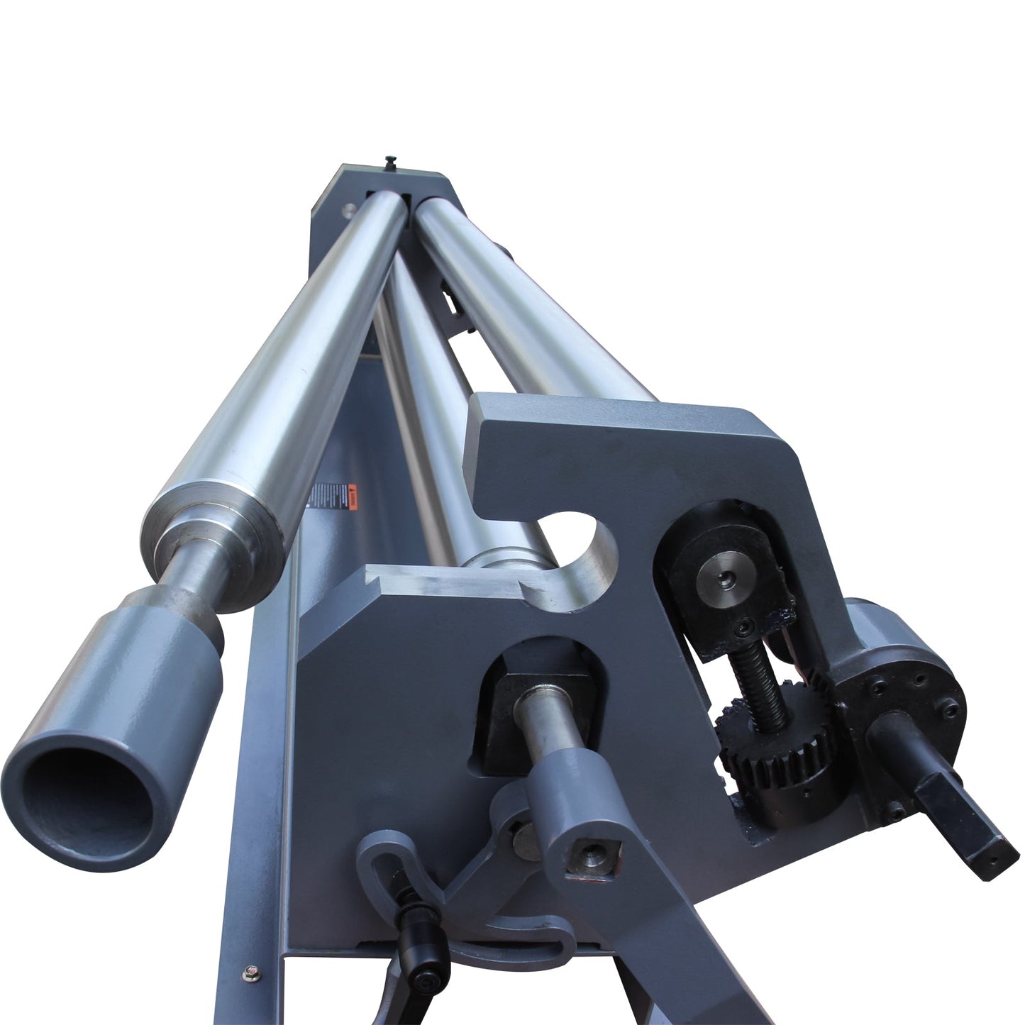 KAKA INDUSTRIAL 51-Inch Slip Roll Machine, 14-Gauge Steel Bending Capacity, Rear Axle Lifting, W01-5116A Metal Roller, Sheet Metal Round Bending, Two Removable Rollers Included - 174015