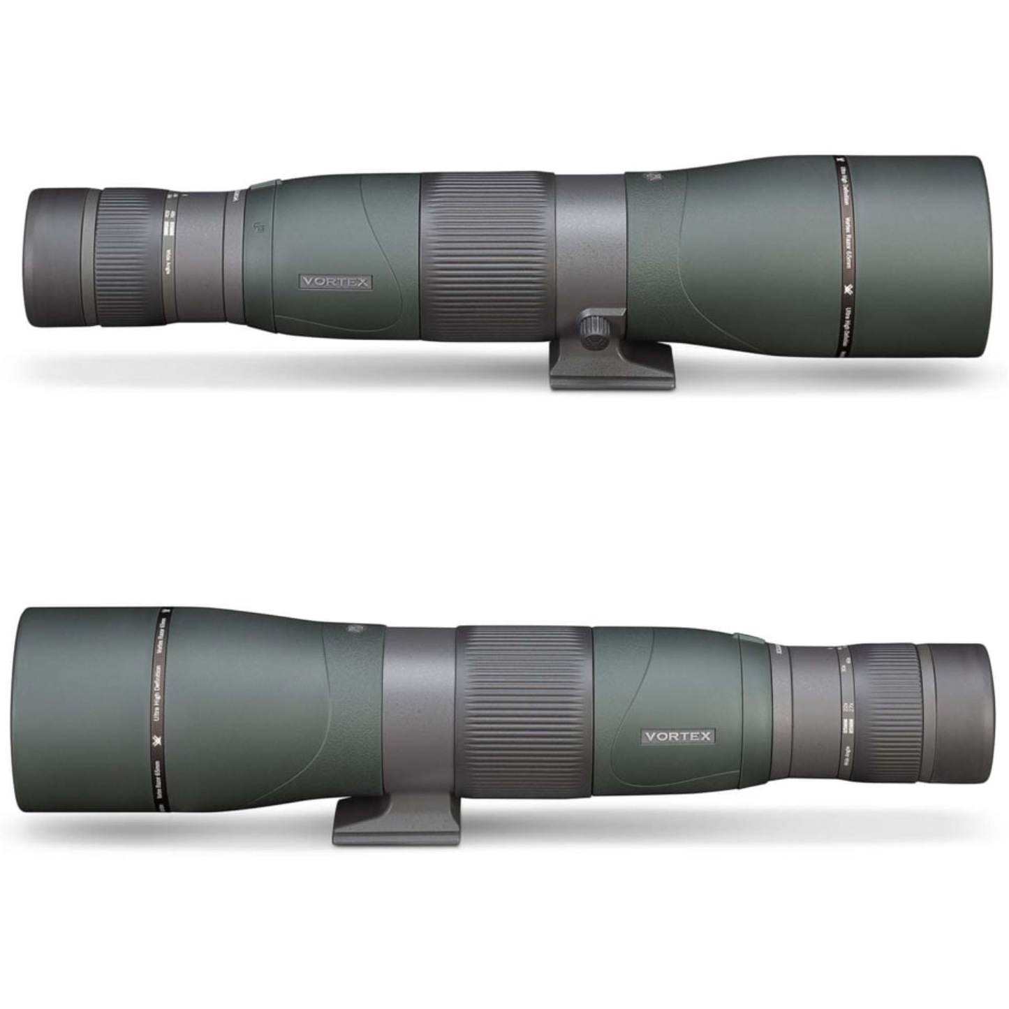Vortex Optics Razor HD 22-48x65 (Straight) Spotting Scope with Free Hat and Wearable4U Bundle - RS-65S_Hat-CD_LCP