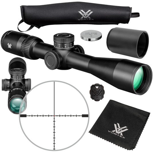 Vortex Optics Viper HD 3-15x44 SFP VMR-3 (MRAD) 30mm Tube Riflescope (VPR-31503) - VPR-31503
