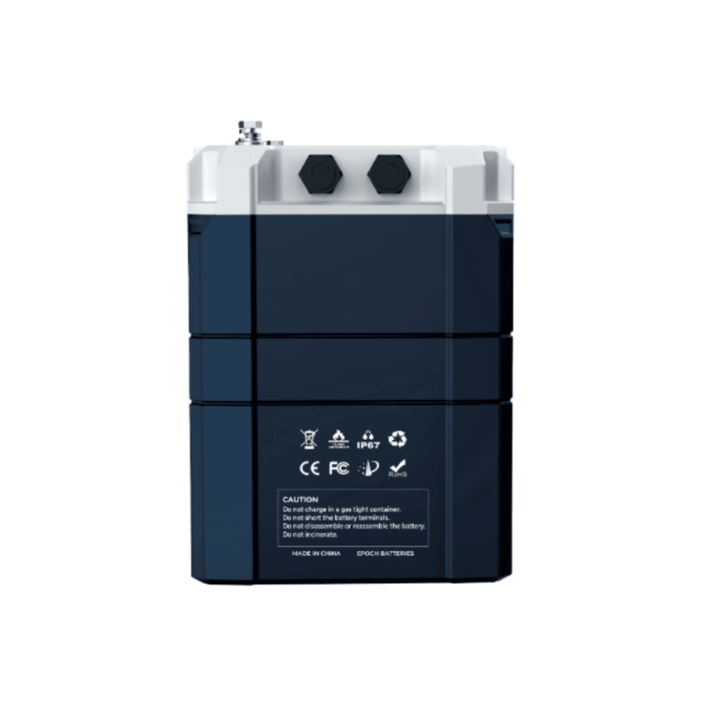 EPOCH 12V 460Ah (5.89kWh) V2 Elite Series - Heated & Bluetooth & Victron Comms LiFePO4 Battery - C12460A-1
