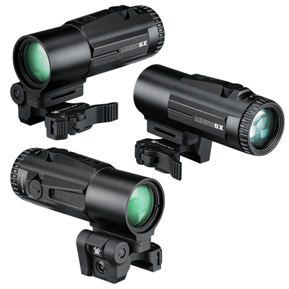 Vortex Optics Micro 6X Magnifier with Quick-Release Flip Mount - V6XM
